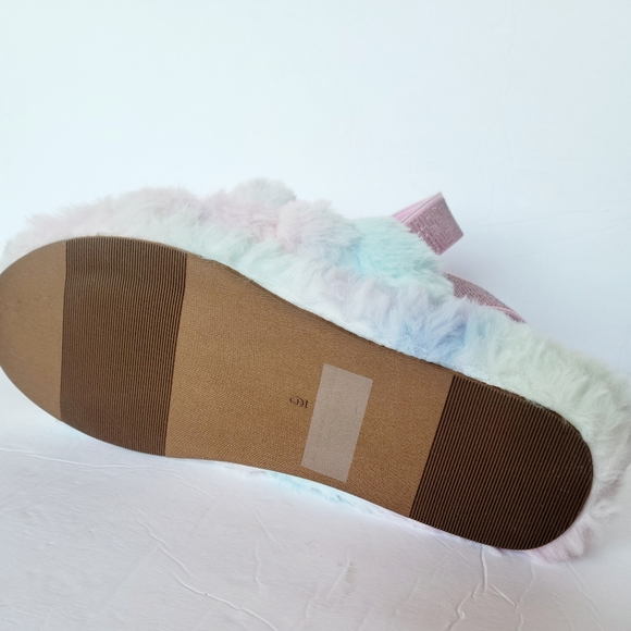 NEW Rainbow pastel slippers/sandals - Picture 2 of 10